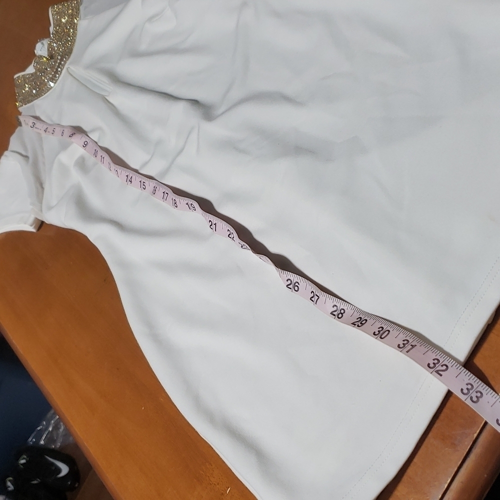 BEBE WHITE BODYCON DRESS XS - Picture 12 of 17